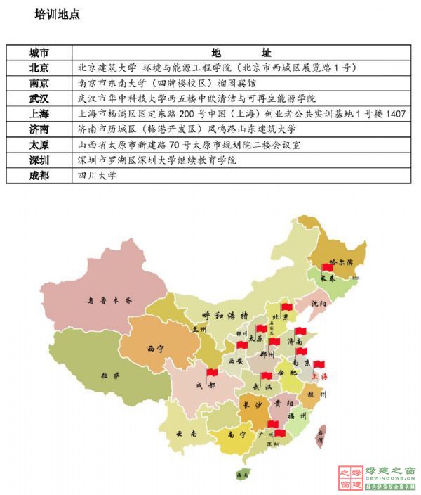 【绿建之窗】LEED_v4_GA/AP培训于2016年7月30-31日在北京建筑大学顺利开展